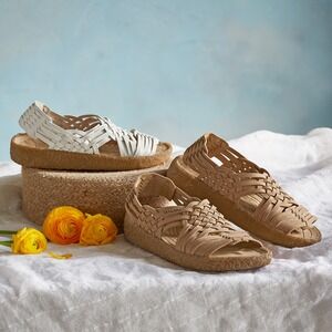 Sundance Catalog Malibu Canyon Classic Leather Sandals NEW $120